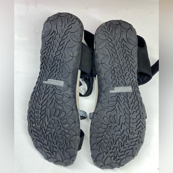 Merrell Terran Cross II Sport Sandals Women's Size 11 Black Gray Leather - Picture 8 of 9